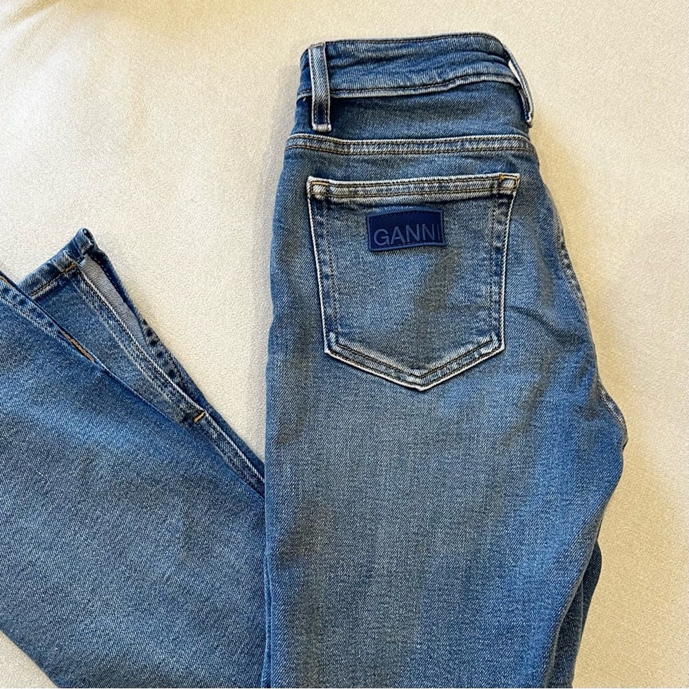 GANNI Straight-leg Jeans